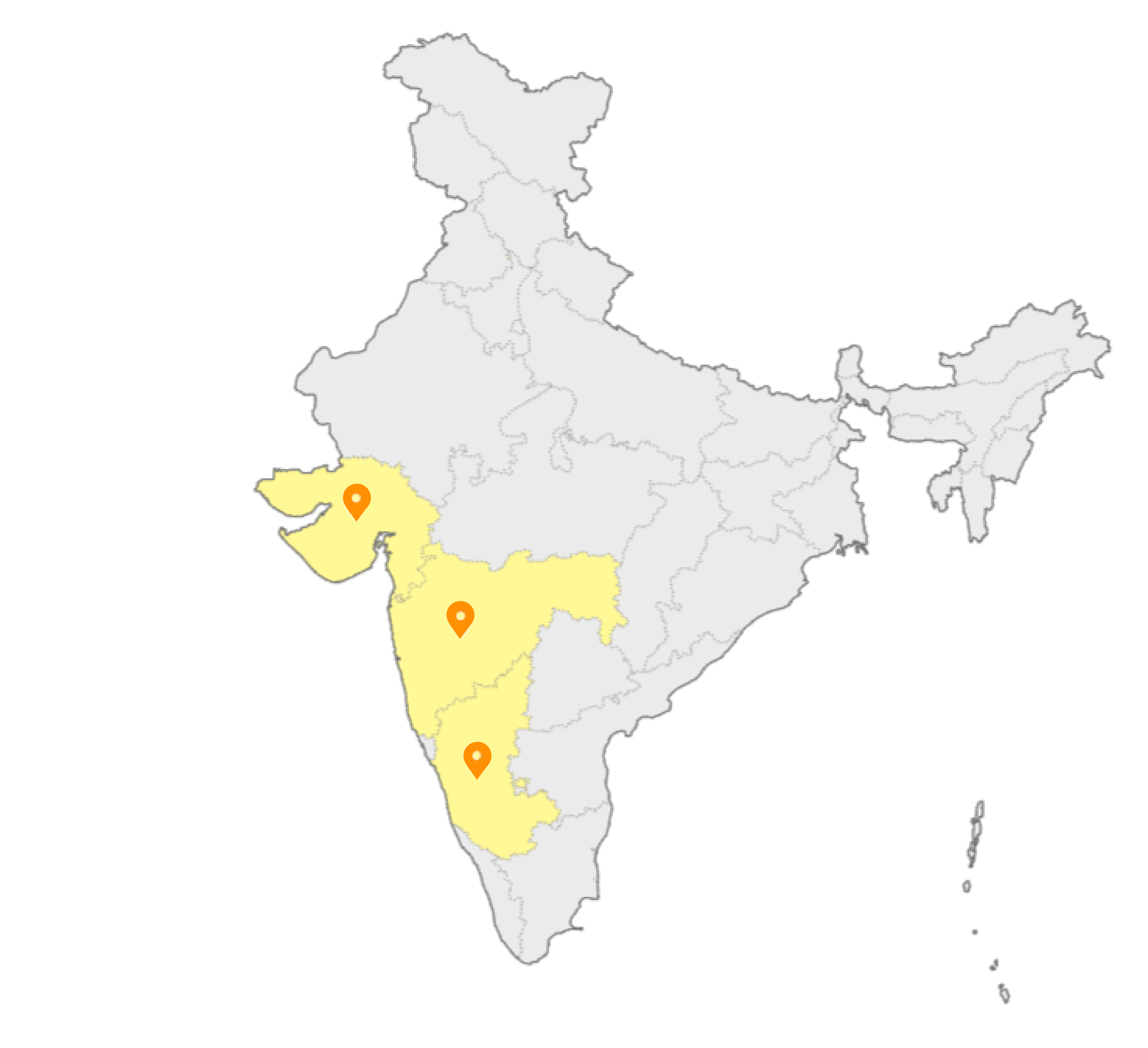 India Production Map